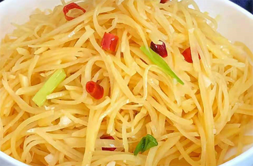 飯?zhí)脝T工最?lèi)?ài)家常菜酸辣土豆絲